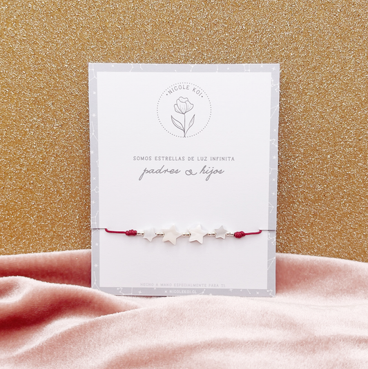 Pulsera Padres e Hijos Detente Plata 925