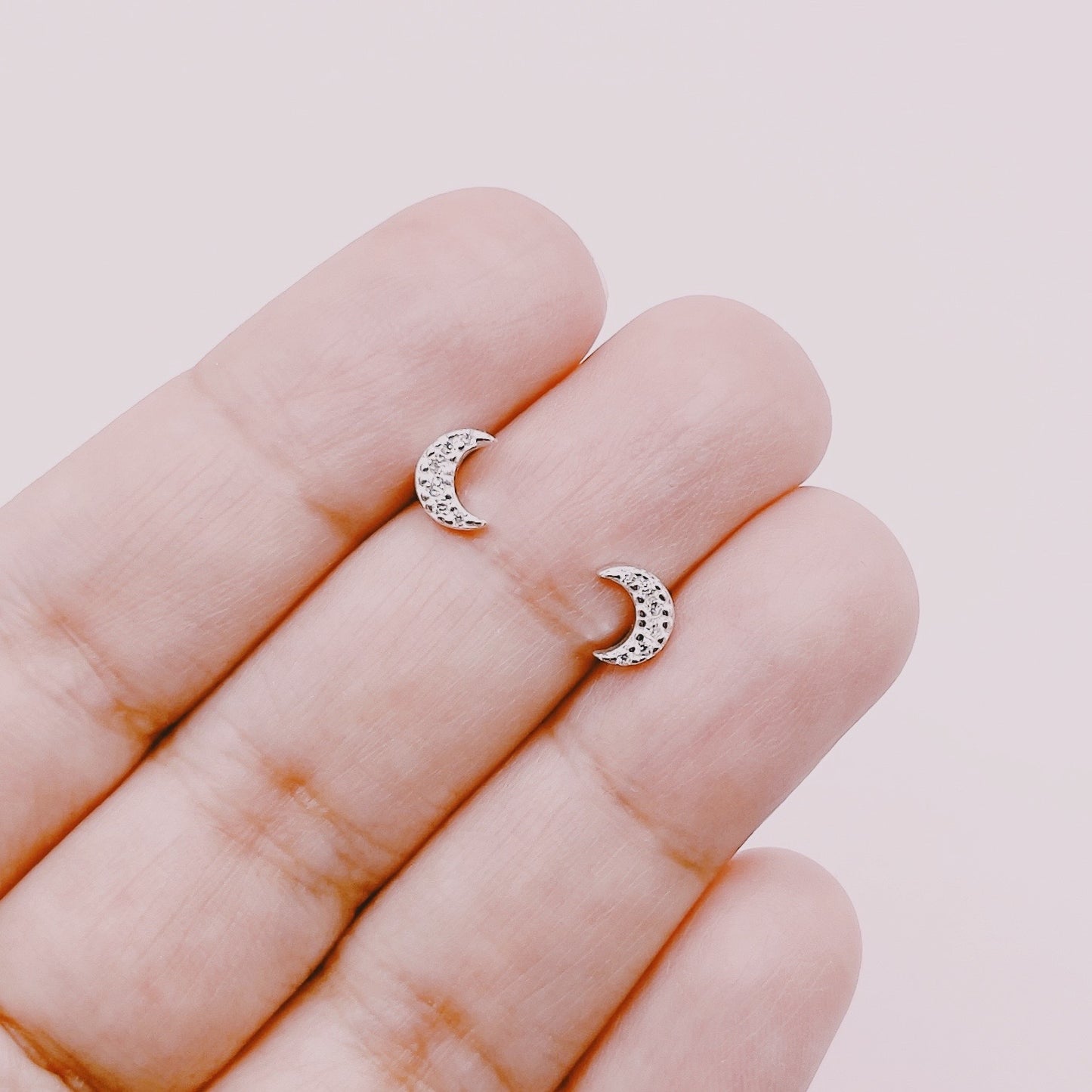 Aros Lunitas Circones - Plata 925