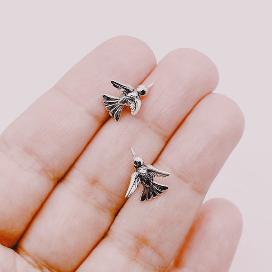 Aros Picaflor - Plata 925