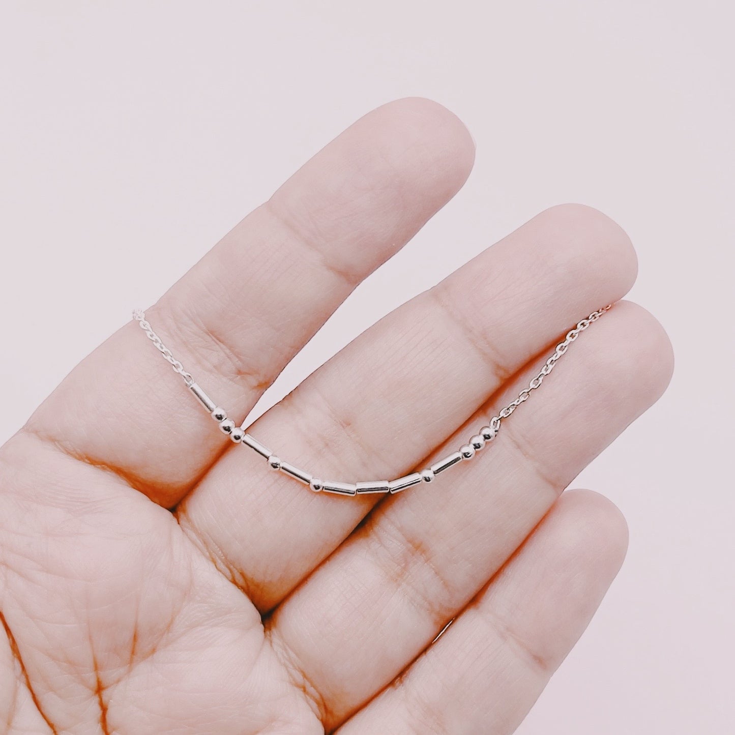 Cadena Morse Personalizable - Plata 925