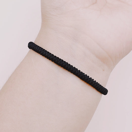 Pulsera Tejida Hombre - Plata 925