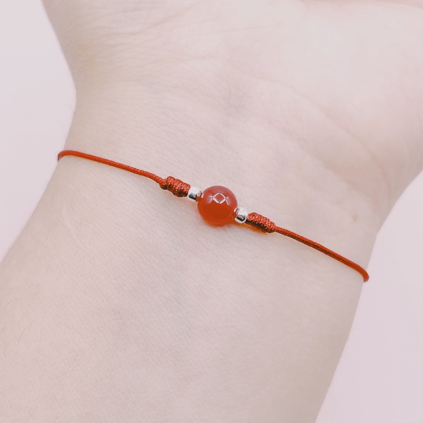 Pulsera Detente Rubí - Plata 925