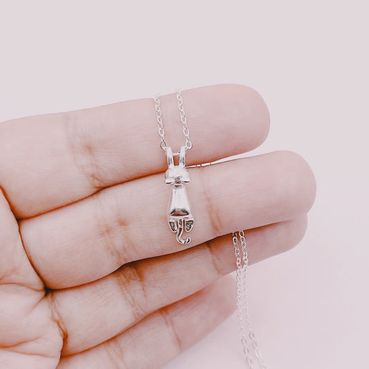 Cadena Gatito Colgante - Plata 925