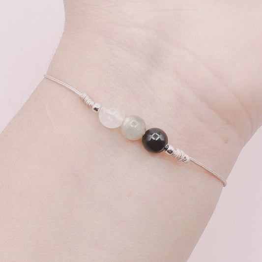 Pulseras a Elección: Amor, Prosperidad, Protección y Calma - Plata 925