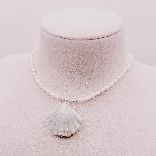 Collar Perlas Río Conchita Cerámica - Plata 925