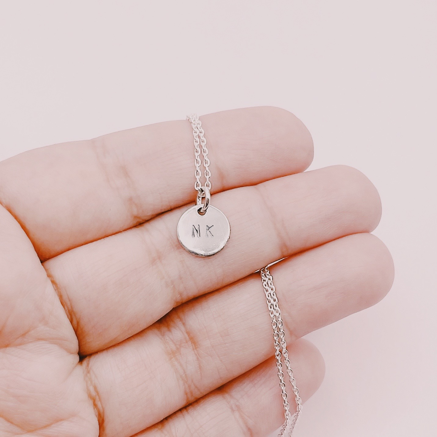Cadena Iniciales Personalizables - Plata 925
