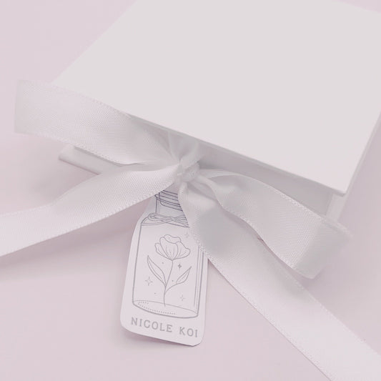 Caja Regalo Cinta Blanca