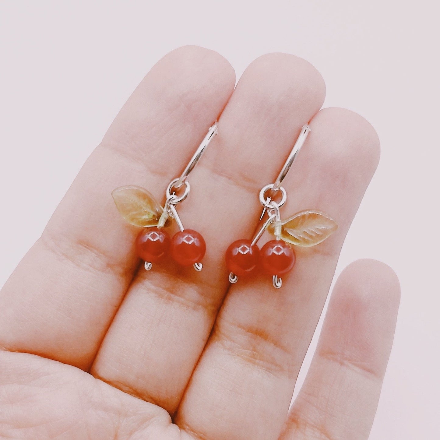 Aros Cherry Clásicos - Plata 925