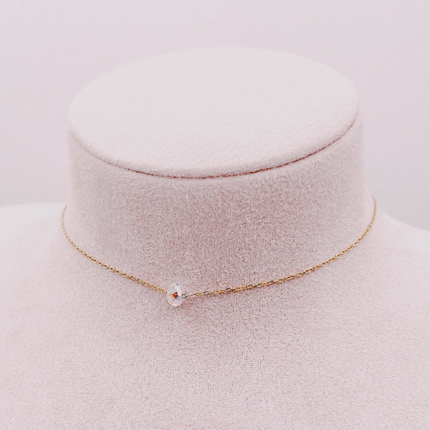 Collar Corto Cristal - A Elección