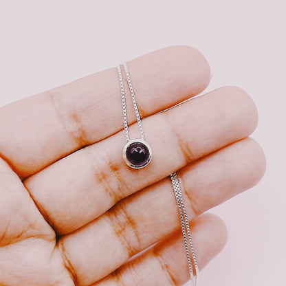 Cadena Punto Luz Piedra a Elección - Plata 925