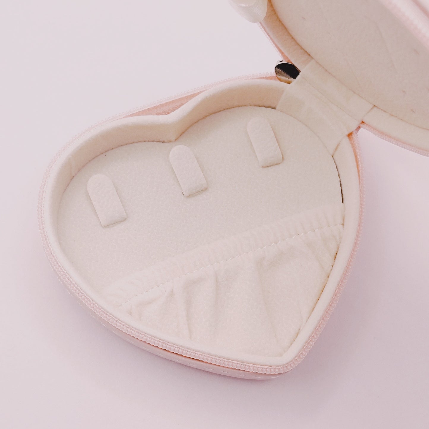 Joyero Corazón Rosa Damasco