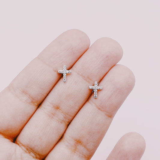 Aros Cruces Circones - Plata 925