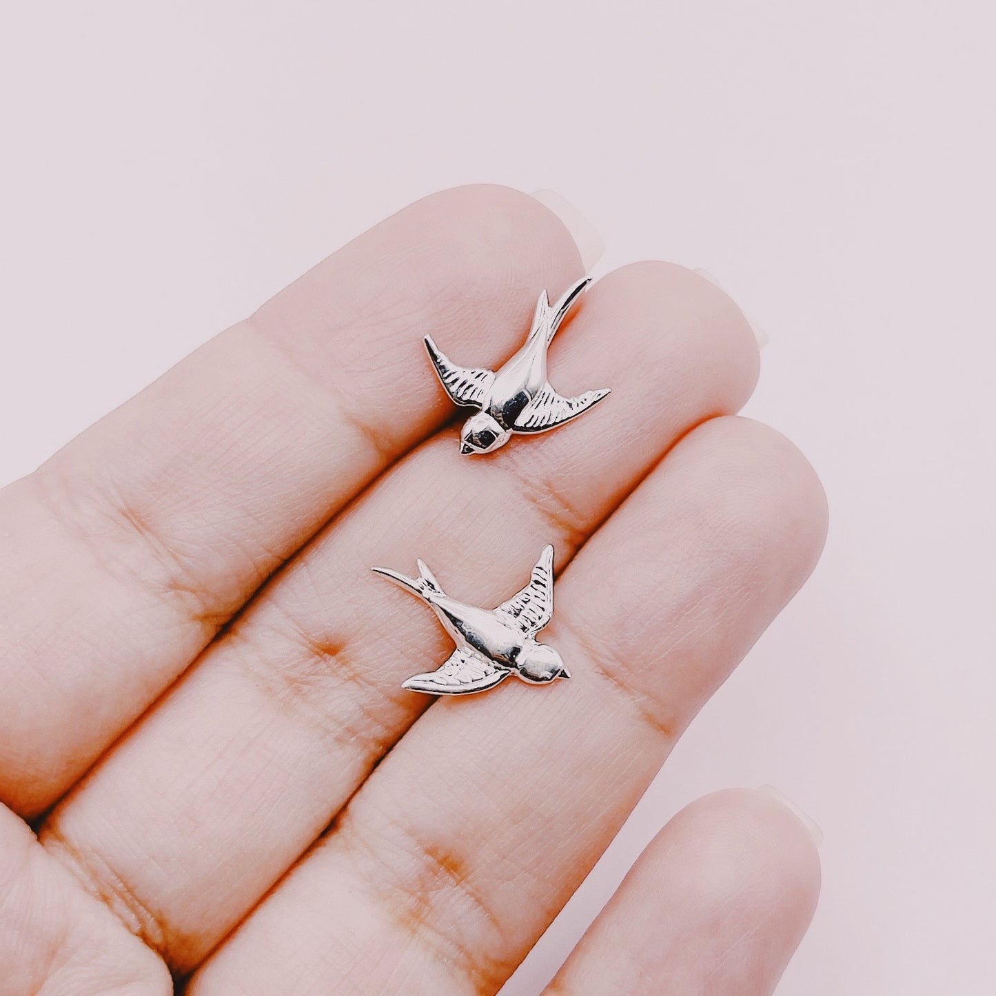 Aros Golondrinas - Plata 925