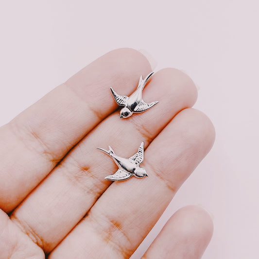 Aros Golondrinas - Plata 925