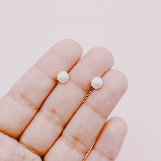 Aros Perlas Midi - Plata 925