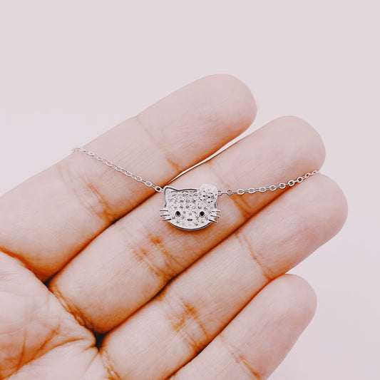 Cadena Gatita Circones - Plata 925
