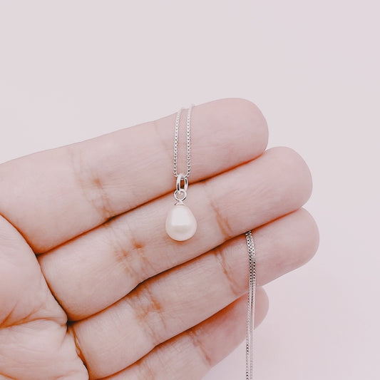 Cadena Perla Cultivada - Plata 925