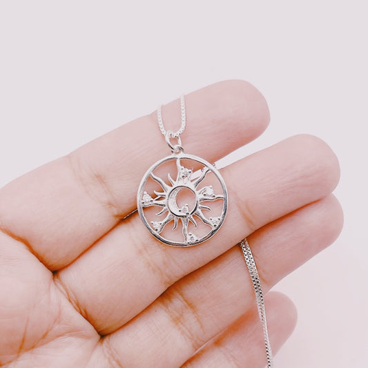 Cadena Sol Aureal Circones - Plata 925