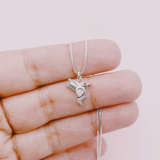 Cadena Picaflor Circones - Plata 925