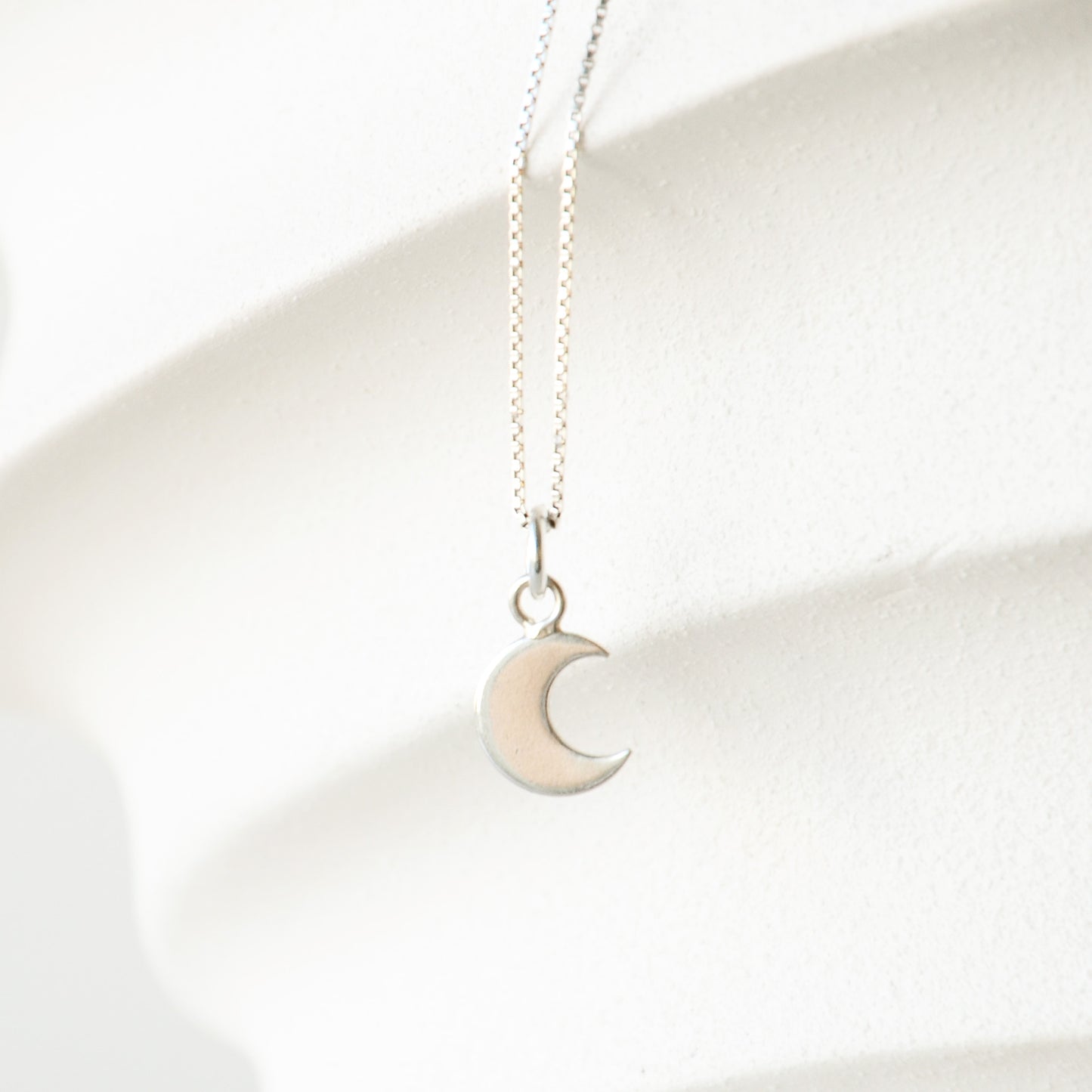Cadena Luna Inicial - Plata 925