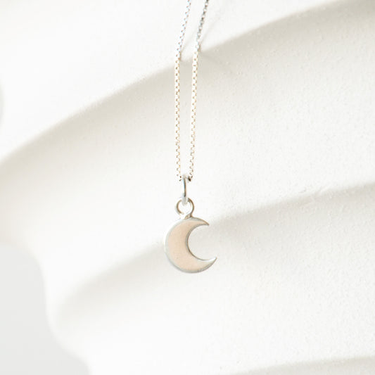 Cadena Luna Inicial - Plata 925