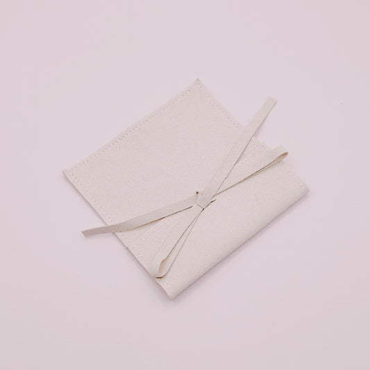 Estuche Gamuza Premium Marfil