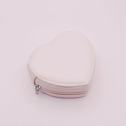 Joyero Corazón Rosa Damasco