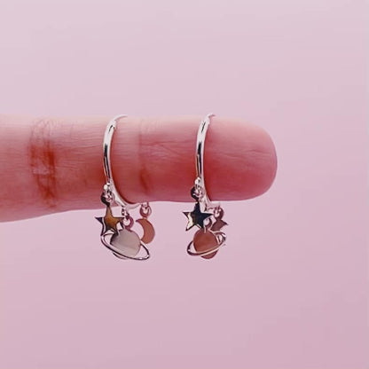 Aros Argolla Universo Plata 925