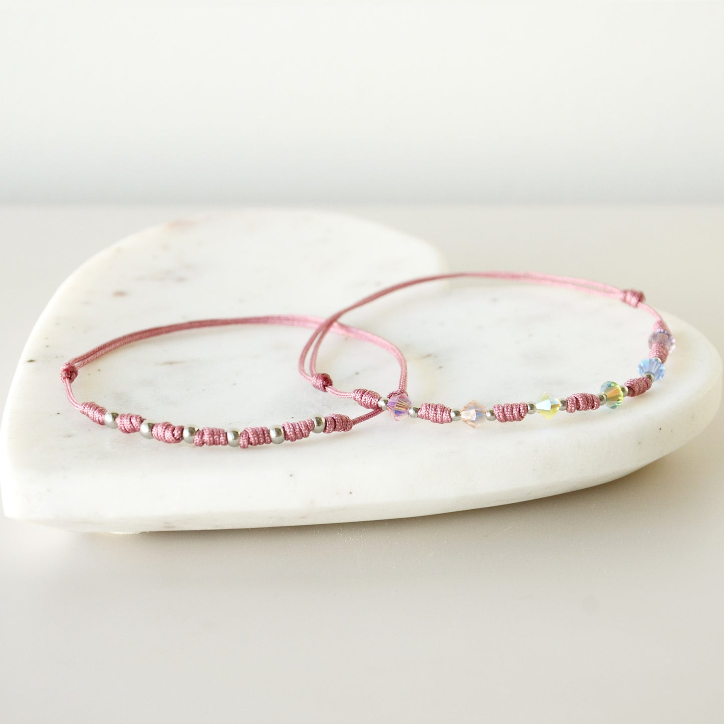 Pulsera 7 Nudos Palo Rosa - A Elección