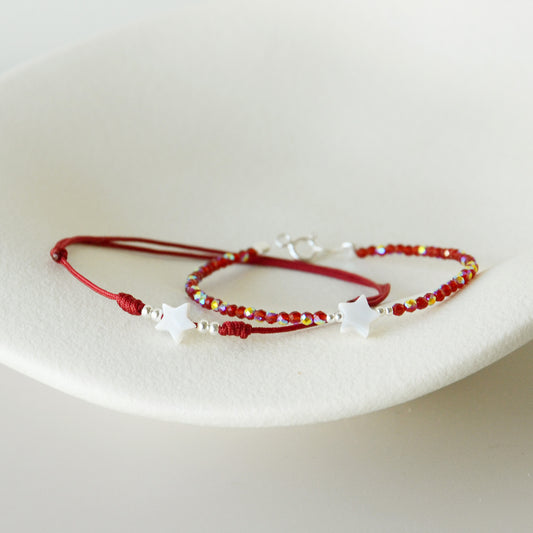 Pulsera Estrella Guía Nácar Detente - A Elección