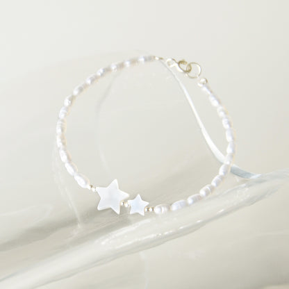 Pulsera Madre & Hijos Perlas - Plata 925