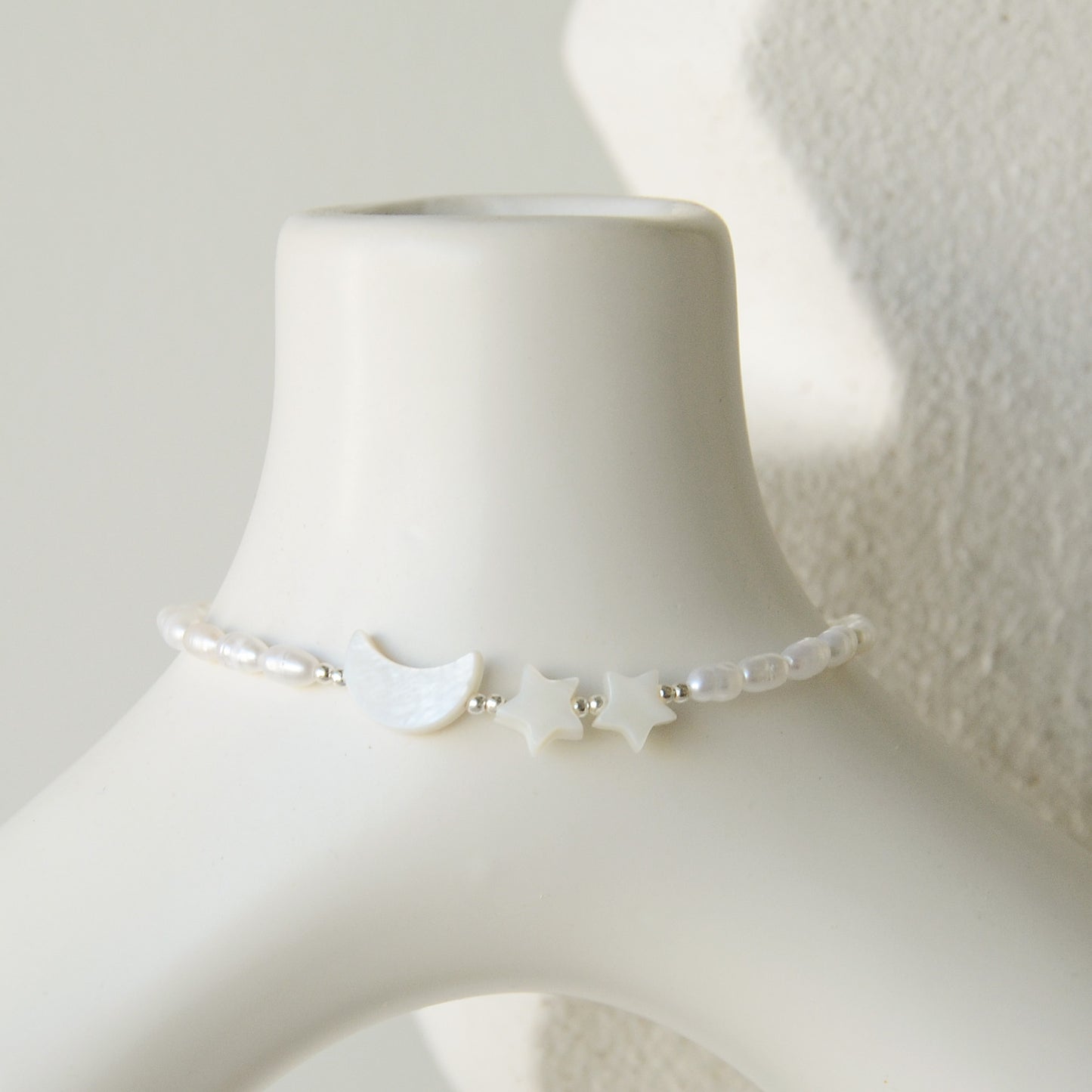 Pulsera Madre & Hijos Perlas - Plata 925