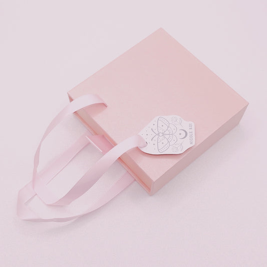 Caja Bolsa Regalo Rosa