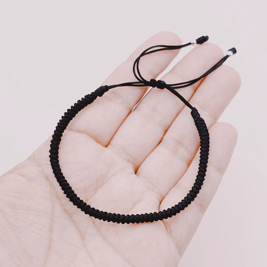 Pulsera Tejida Hombre - Plata 925