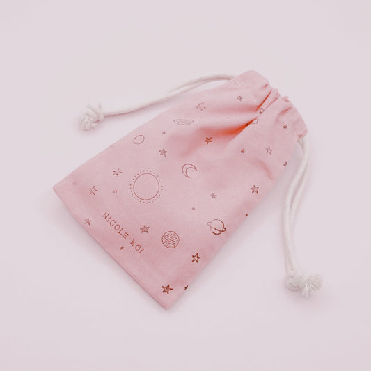 Bolsa Algodón Rosada Regalo