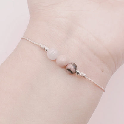 Pulseras a Elección: Amor, Prosperidad, Protección y Calma - Plata 925