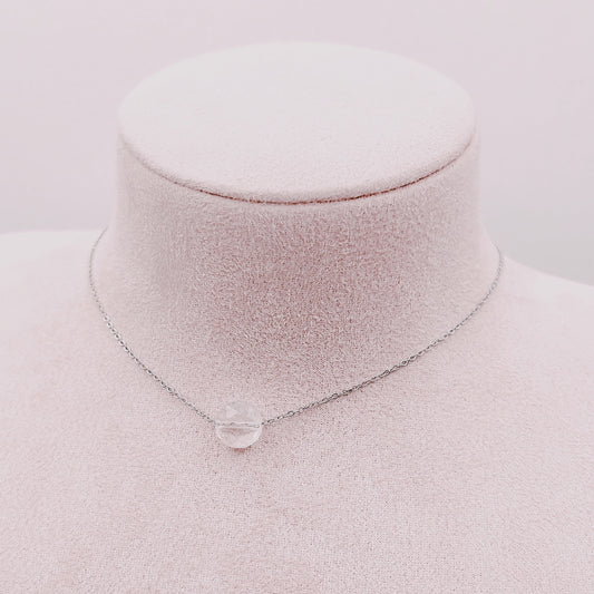 Collar Corto Cuarzo Cristal - A Elección